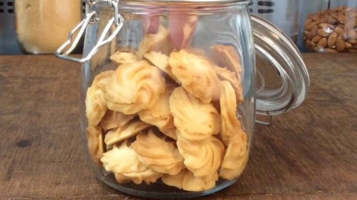 卵不使用 簡単 絞り出しクッキーの作り方。 #99 Eggless Cookies Recipe