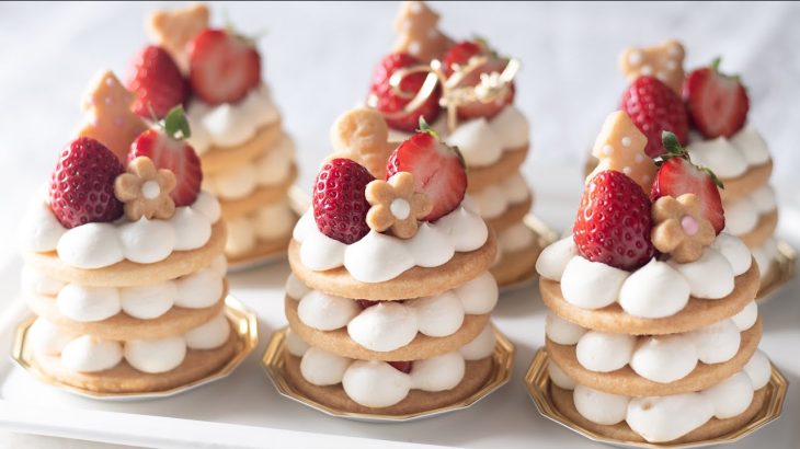 クリスマスに！クッキー・ケーキの作り方[卵なし] Christmas Butter Cookie Cake＊No egg｜HidaMari Cooking