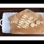 vegan cookies‖材料３つで、さくさくクッキー‖乳製品卵不使用／ヴィーガン大学生のお菓子作り