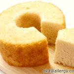 卵・乳・小麦・大豆不使用！ふわふわシフォンケーキの作り方　How to make chiffon cake, Egg free, Dairy free, Gluten free, Soy free.
