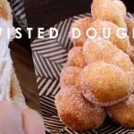 【ツイストドーナツ】パン屋さんのツイスト方法【卵・バター不使用】//How to twist Twisted Doughnut which baker does【No Egg No Butter】